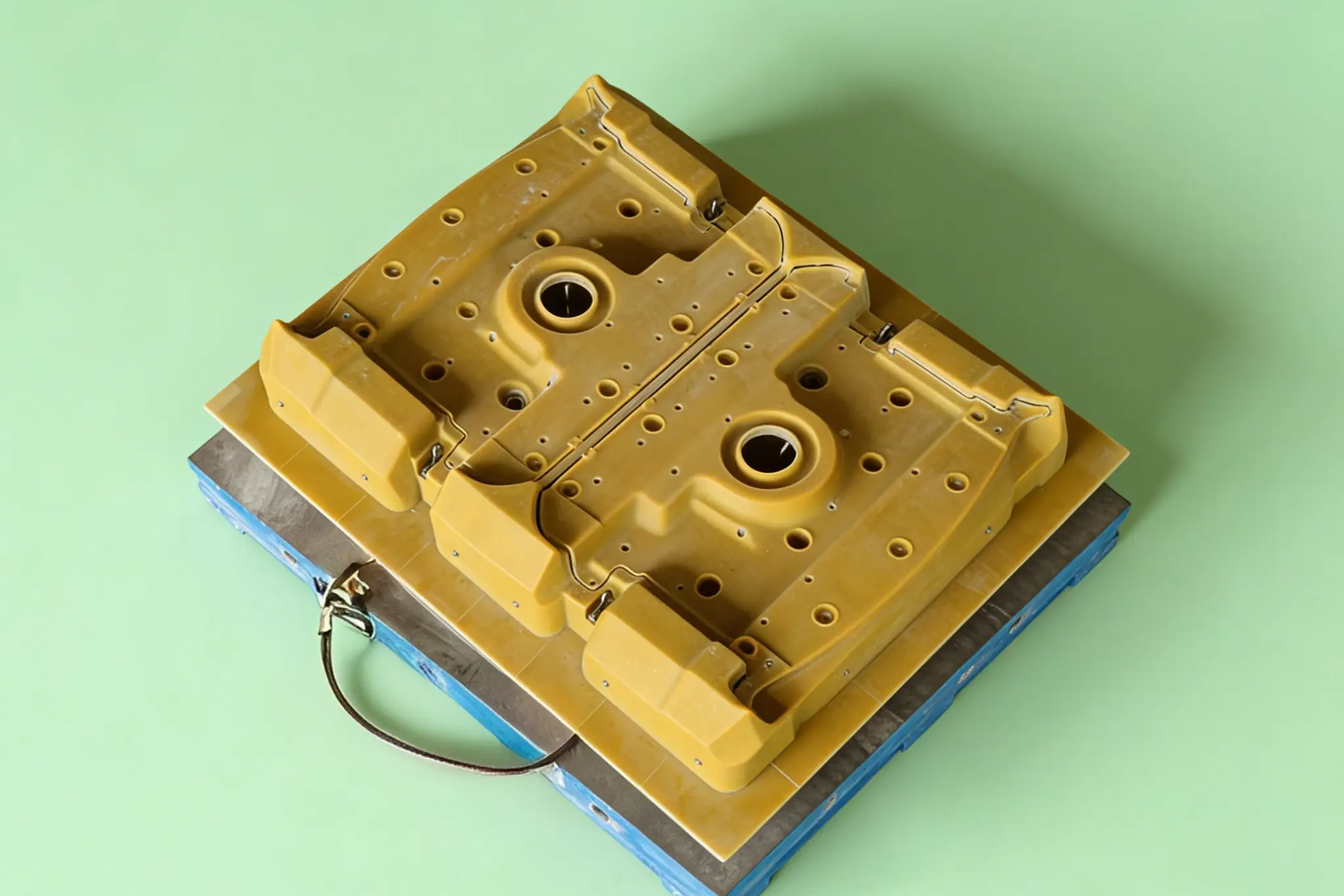 南通新创力-水切割+冲压2合1模具-环氧玻璃钢材质